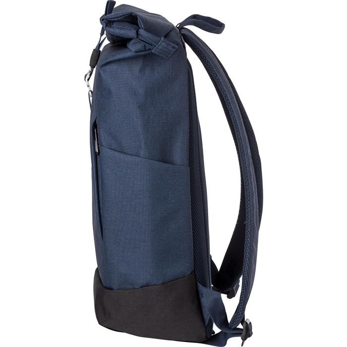 GI1024149-05Polyester _600D_ Rolltop-Rucksack Oberon_ blau