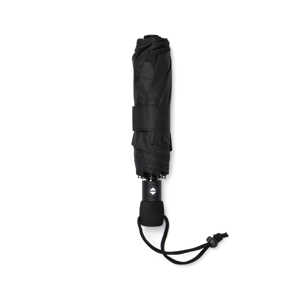 XDND160.00-01Nordic Drift Trail 23_ AWARE™ RPET Automatik-Schirm UPF 50__ schwarz