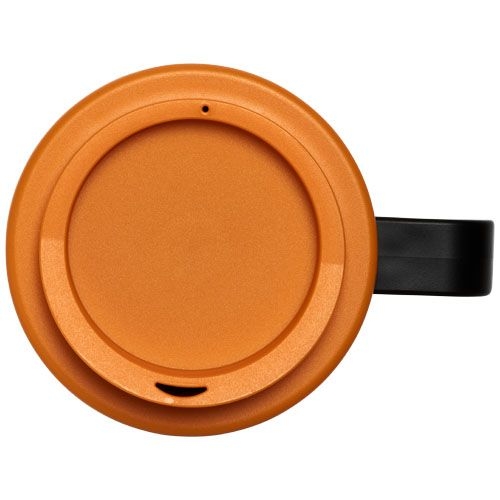 PF210004-18Americano® Grande 350 ml Isolierbecher_ schwarz_orange