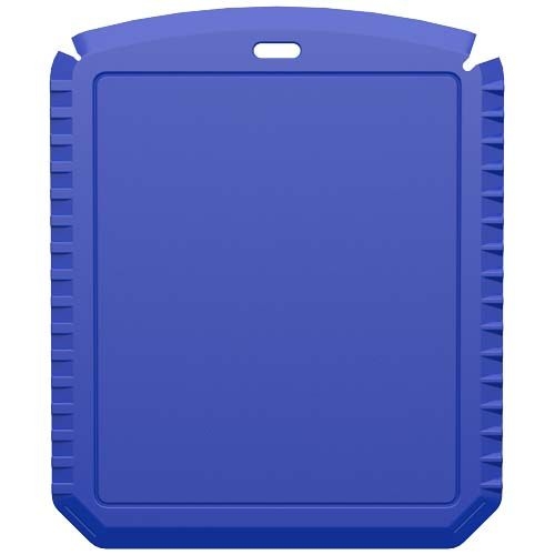 PF220502-5Thrym rechteckiger Eiskratzer aus recyceltem Kunststoff_ blau