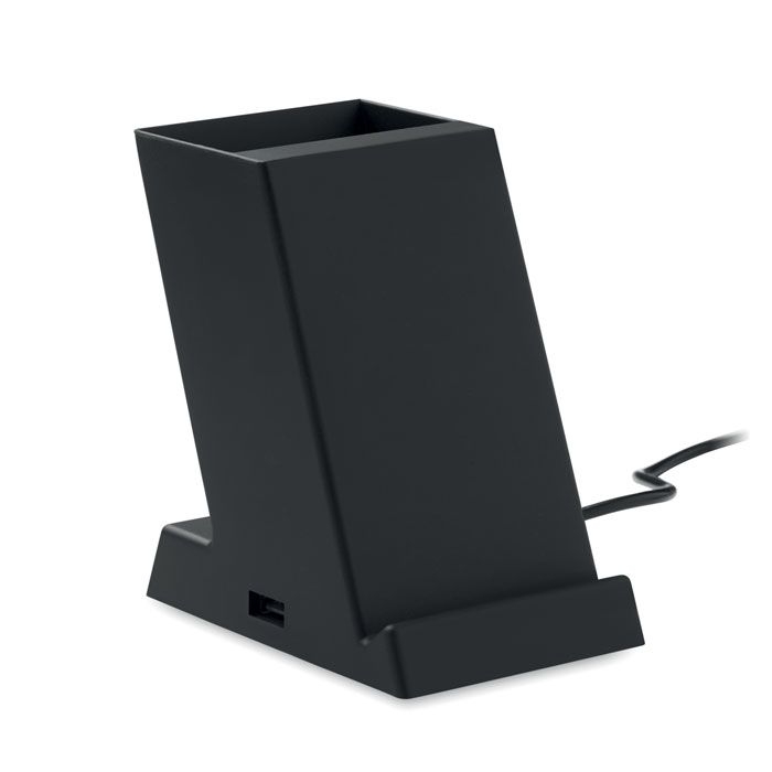 MO6679-03Block Kabelloses Ladegeraet 15W ABS_ schwarz