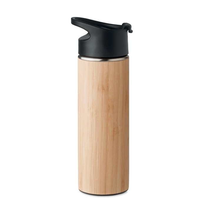 MO6371-40Nanda Isolierflasche 450 ml_ holz