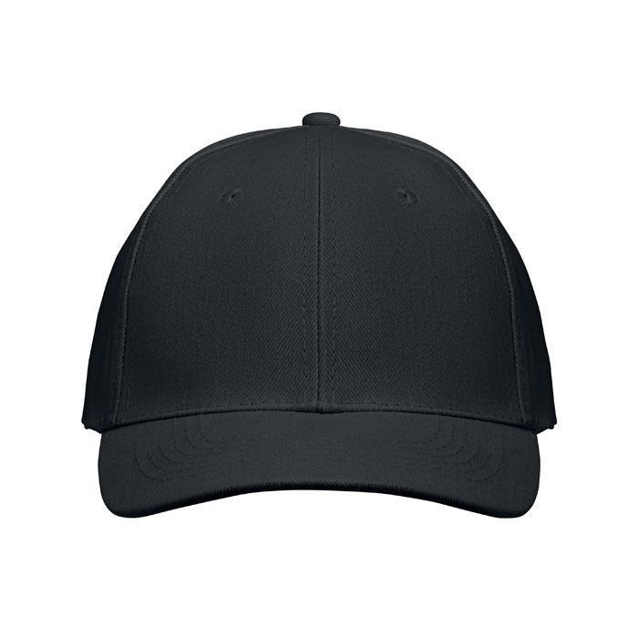 MO1464-03Buffalo 6-Panel-Baseball-Cap_ schwarz