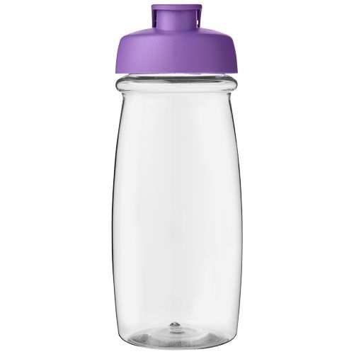 PF210054-24H2O Active® Pulse 600 ml Sportflasche mit Klappdeckel_ transparent_lila