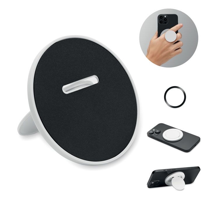 MO2556-06Able Magnetischer Smartphone-Halter_ weiss