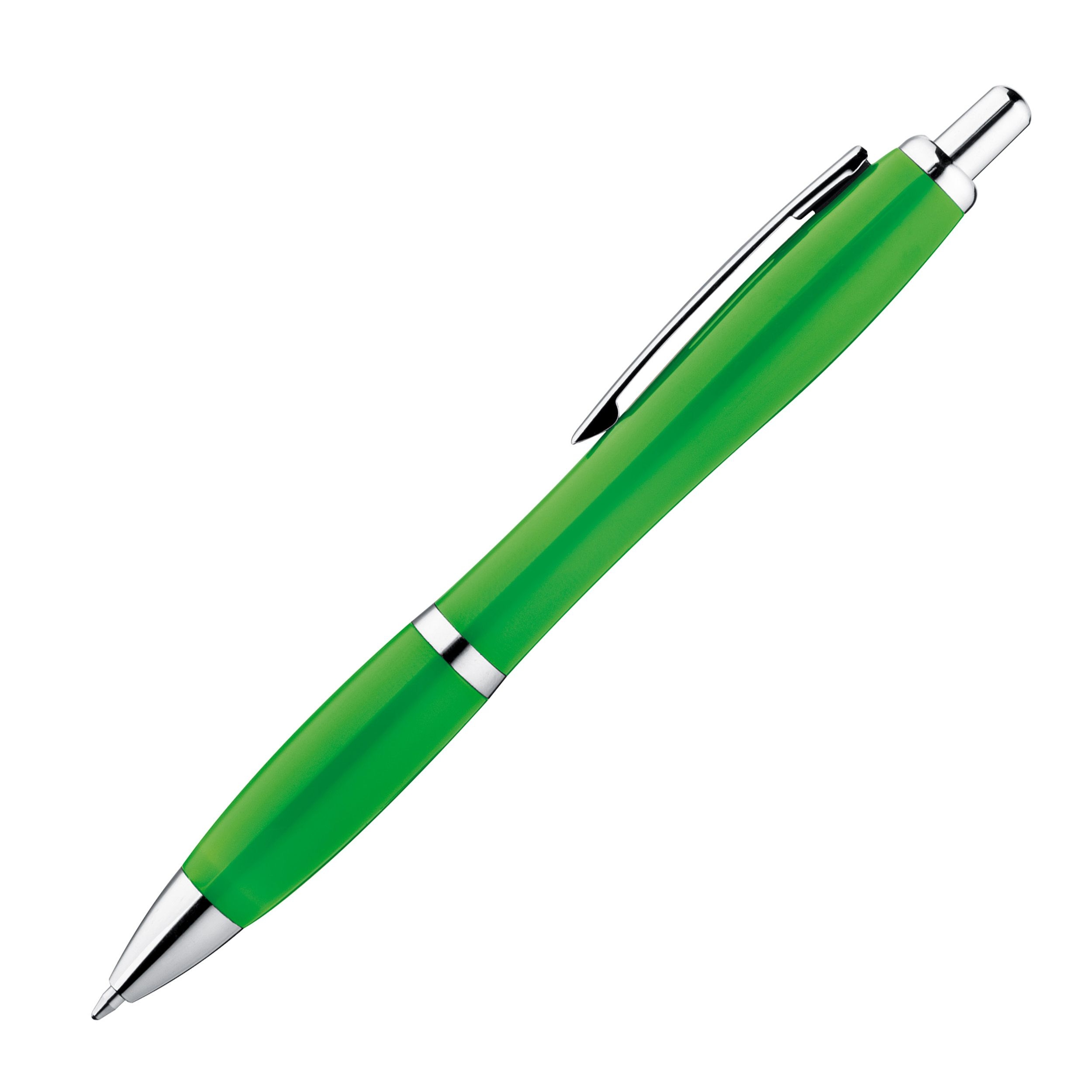 MA11679-09Kunststoffkugelschreiber vollfarbig ERIN_ gruen