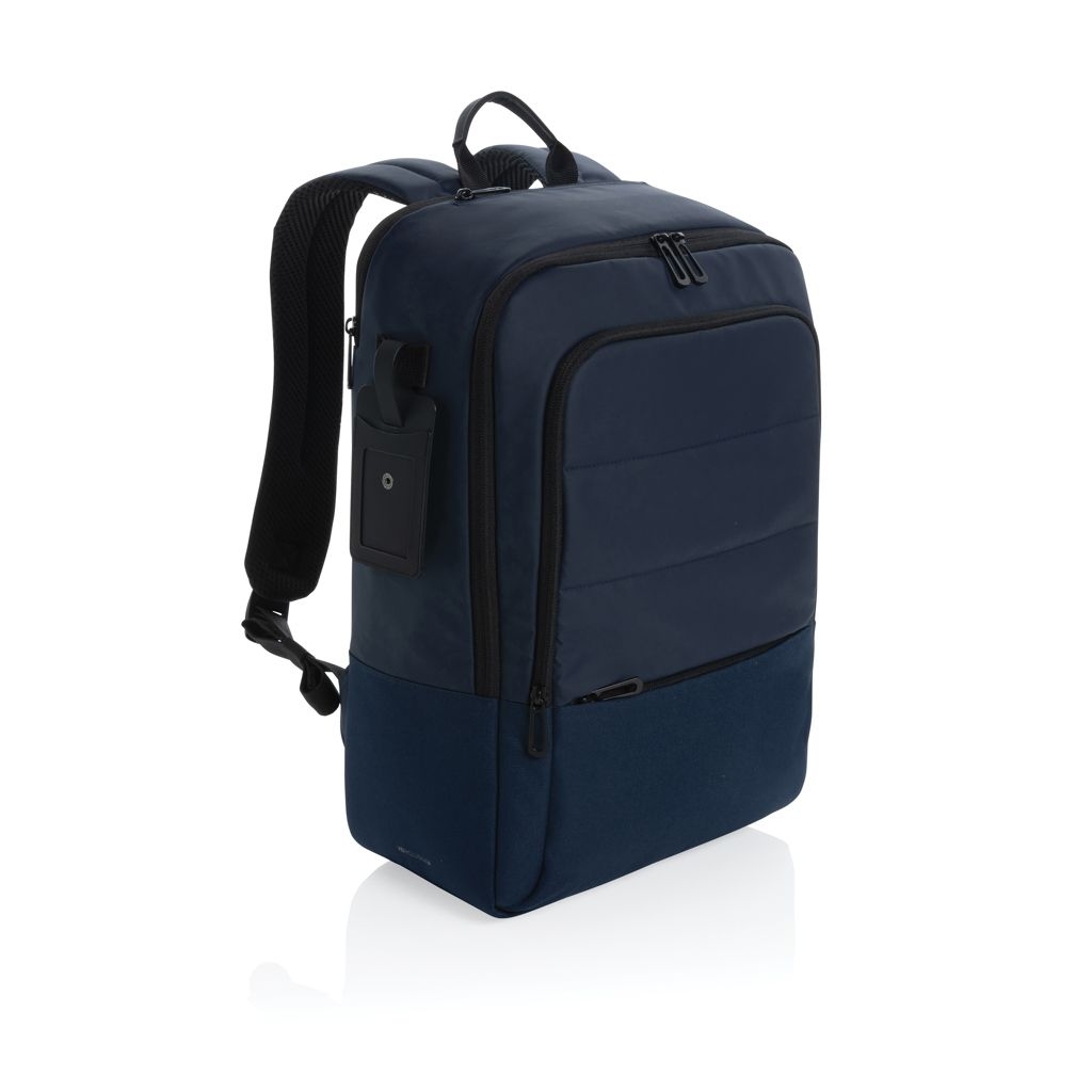 XDP763_28-5Armond AWARE™ RPET 15.6_ Deluxe Laptop-Rucksack_ navy blau