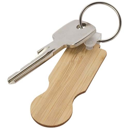 PF104593-1Ronan Trolley Schluesselanhaenger aus Bambus_ natur