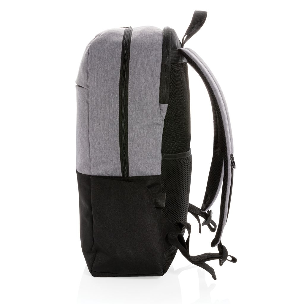 XDP760_05-1Moderner 15.6_ USB _ RFID Laptop-Rucksack_ PVC-frei_ schwarz