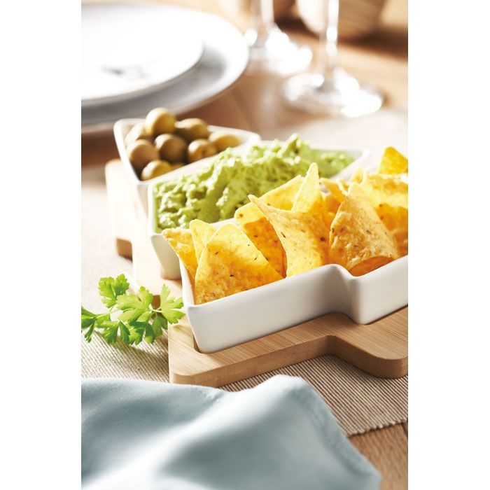 CX1502-06Viram Tablett mit Schalen_ weiss