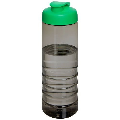PF210479-4H2O Active® Eco Treble 750 ml Sportflasche mit Stuelpdeckel_ kohle_gruen