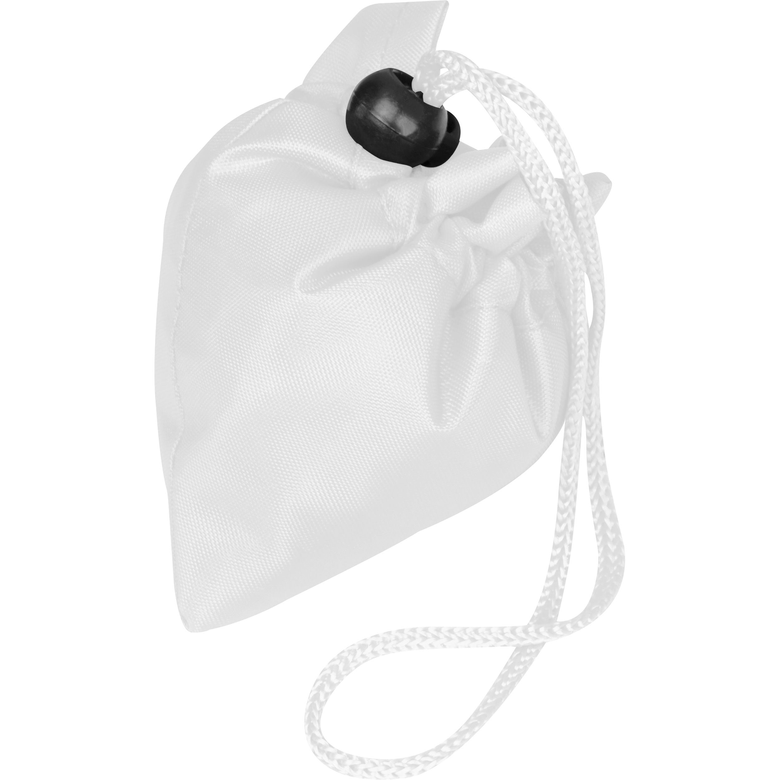 MA60724-06Faltbare Einkaufstasche aus Polyester HENRYKA_ weiss