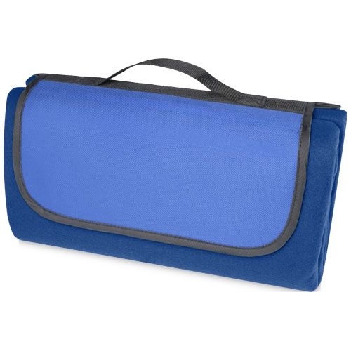 PF113294-1Salvie Picknickdecke aus recyceltem Kunststoff_ royalblau