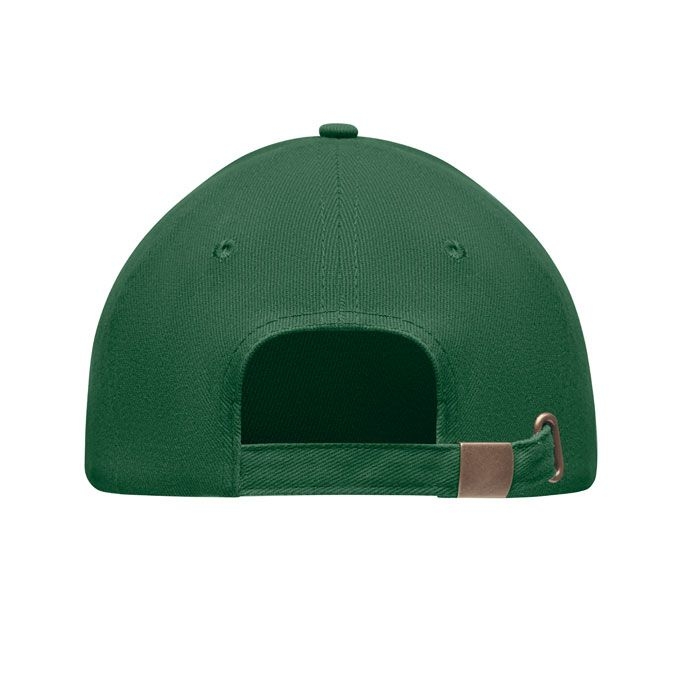 MO9643-60Tekapo Baseball cap 6 panels 270g_m²_ dunkelgruen