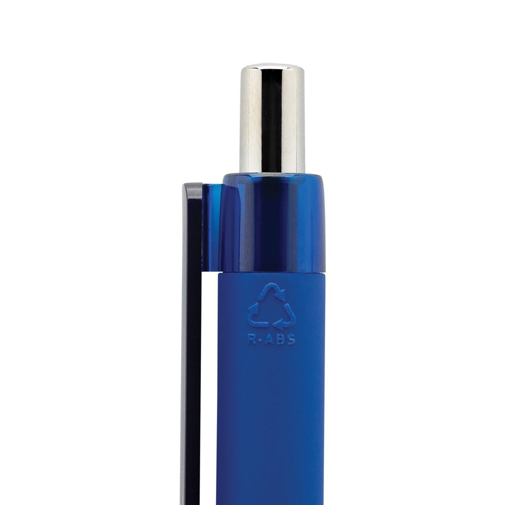 XDP610.70-5X8 Stift mit Smooth-Touch aus RCS recyceltem ABS_ navy blau