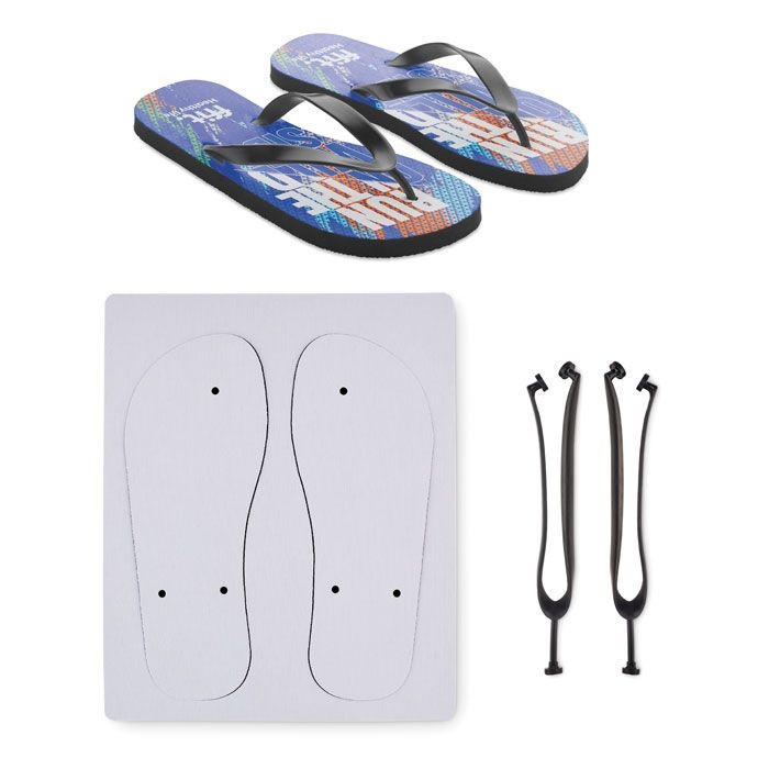 MO6137-03Do Mel Sublimation-zehensandalen 42-44_ schwarz