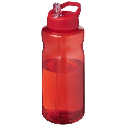 PF210179-6H2O Active® Eco Big Base 1L Sportflasche mit Ausgussdeckel _ rot_rot