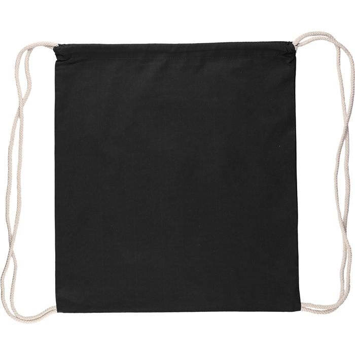 GI1161743-01Kordelzug-Rucksack Baumwolle _140 g_m²_ Bridget_ schwarz