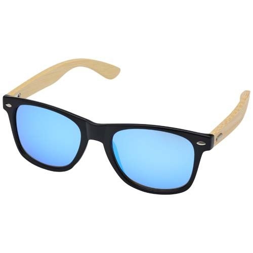 PF127049-1Hue Sonnenbrille mit Bambusbuegeln_ blau_natur