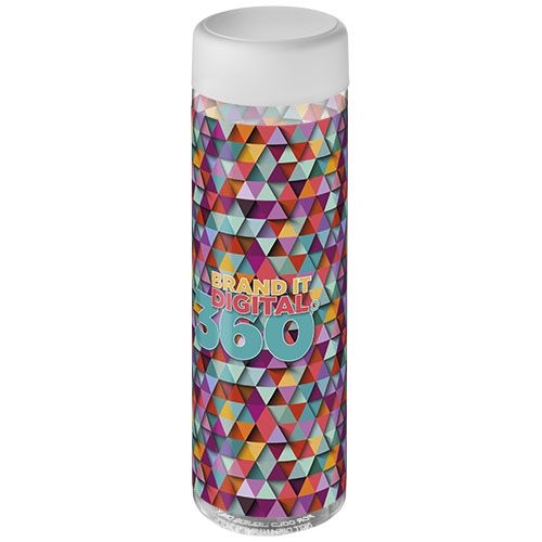 PF210430-4H2O Active® Vibe 850 ml Sportflasche mit Drehdeckel_ transparent_weiss