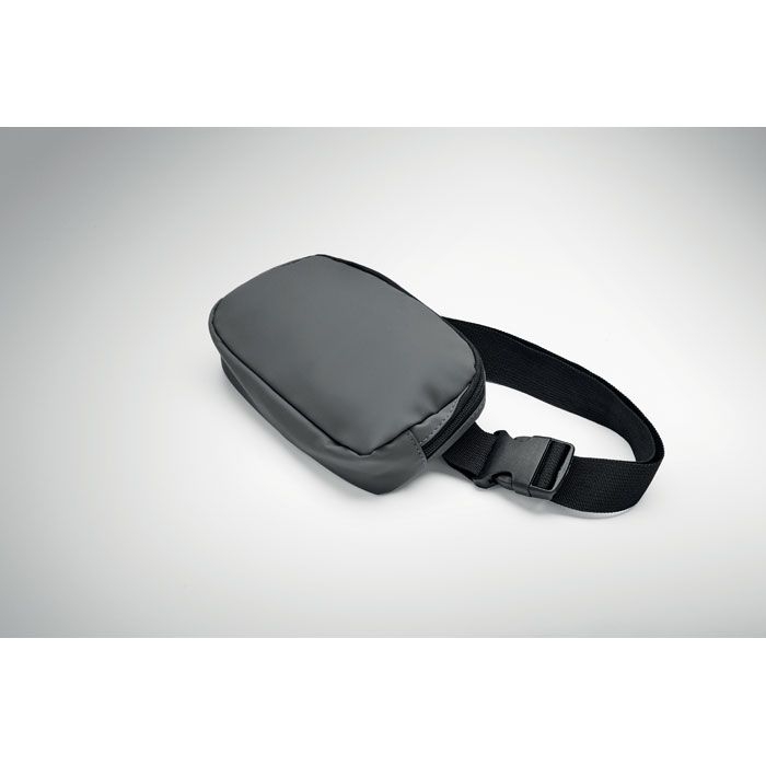 MO2683-15Korovin Waist Guerteltasche PU_ steingrau