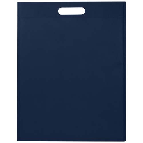 PF130103-4EcoSeal 5 L GRS-recycelte Nonwoven Tragetasche_ navy