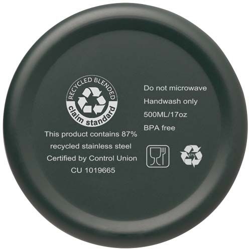 PF100736-8Vasa RCS-zertifizierte Kupfer-Vakuum Isolierflasche aus recyceltem Edelstahl_ 500 ml_ green flash