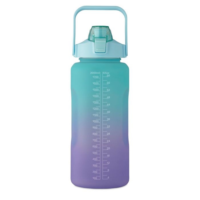 MO2791-12Activate Max RPET-Trinkflasche 2000ml_ tuerkis