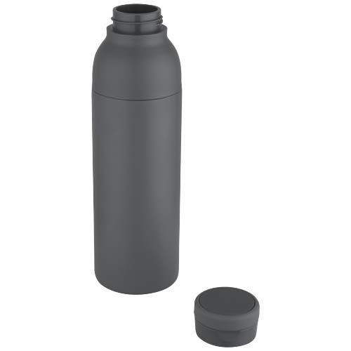 PF100838-5Illuminate 650 ml RCS doppelwandige Isolierflasche aus recyceltem Edelstahl_ daemmergrau