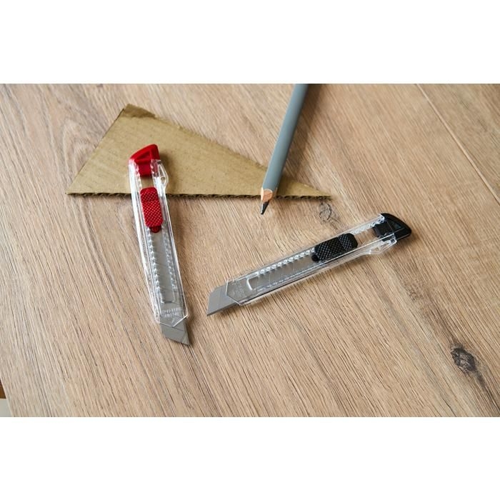 GI8540-08Cutter-Messer aus Kunststoff Khia_ rot