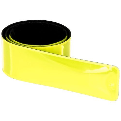 PF122051-2RFX™ Johan 38 cm reflektierendes PVC Sicherheits-Schnapparmband_ neongelb