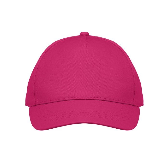 MO2346-38Buzz Kids 5-Panel-Baseball-Cap Kinder_ fuchsia
