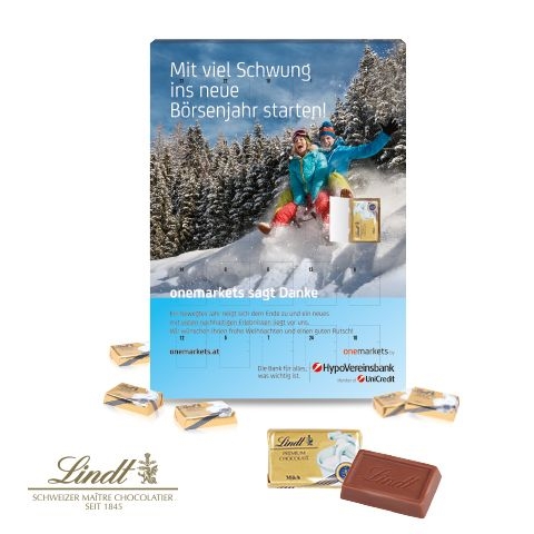 CD95316-02Wand-Adventskalender Lindt _Select Edition_ Individuelles Motiv