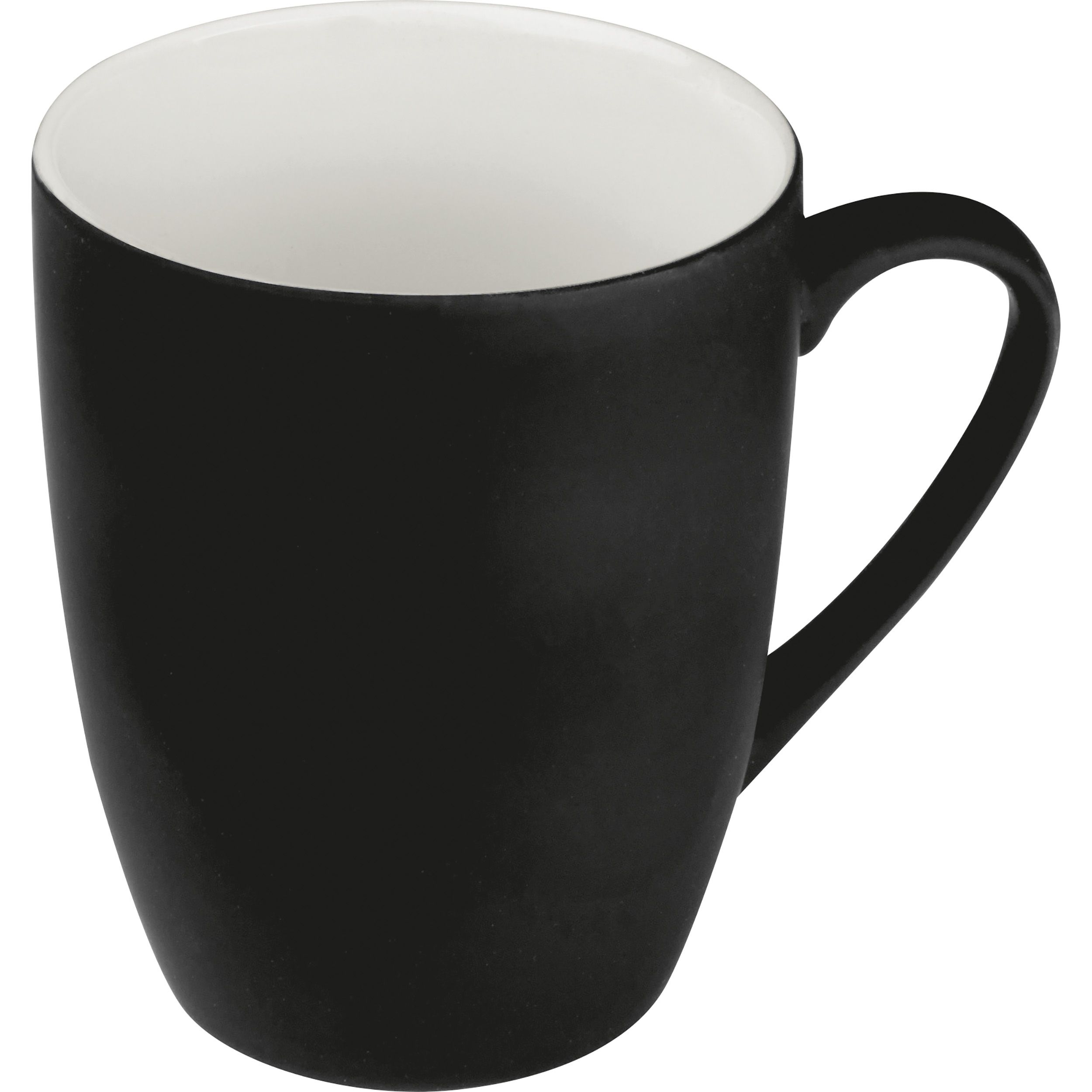 MA80655-03Tasse aus Porzellan_ aussen gummiert_ 300ml JUDYTA_ schwarz