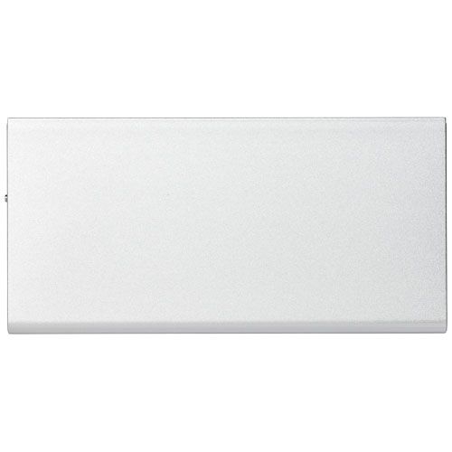 PF124112-2Plate 8000 mAh Aluminium-Powerbank_ silber