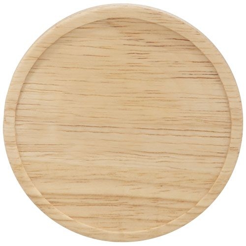 PF100466-3Hearth 400 ml Keramiktasse mit Holz Untersetzer_ schwarz_rot