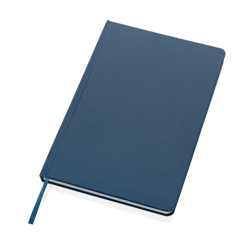 XDP774.35-5A5 Impact Steinpaper Hardcover Notizbuch_ blau
