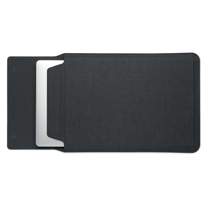 MO2696-03Practic 16_ Laptop-Huelle RPET_ schwarz