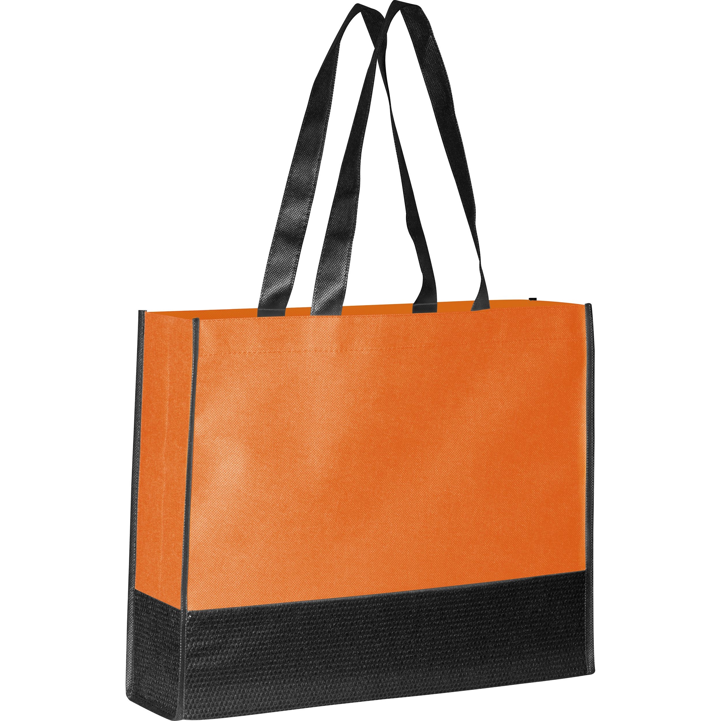 MA60094-10Faltbare Non Woven Einkaufstasche COURTNEY_ orange