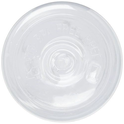 PF100777-1Sky  650 ml Sportflasche aus recyceltem Kunststoff_ weiss