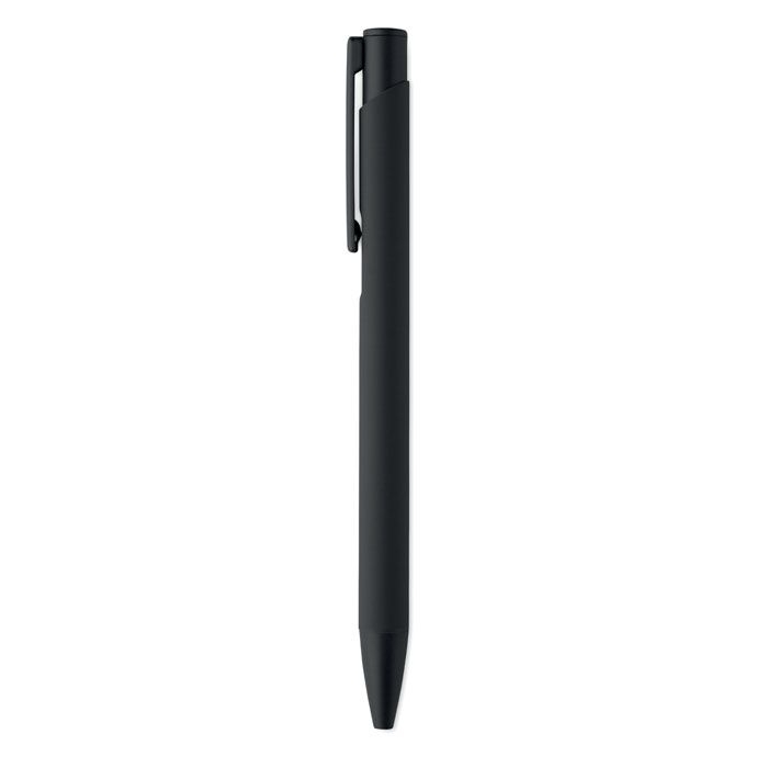 MO2799-03Escri Druckkugelschreiber recy. Alu_ schwarz