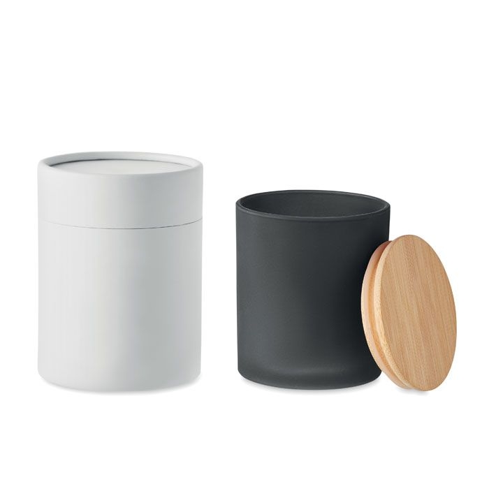 MO6613-03Keops Medium Kerze im Glas 200 g_ schwarz