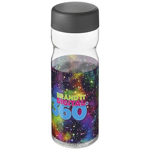 PF210438-12H2O Active® Base Tritan™ 650-ml-Sportflasche mit Drehdeckel_ transparent klar_grau