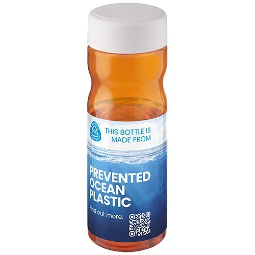 PF210435-6H2O Active® Eco Base 650 ml Sportflasche mit Drehdeckel_ orange_weiss