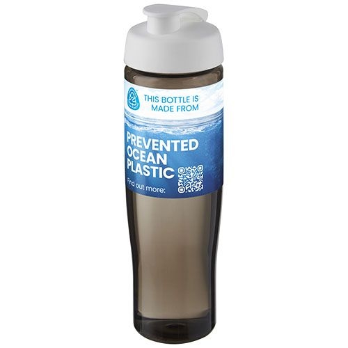 PF210448-1H2O Active® Eco Tempo 700 ml Sportflasche mit Klappdeckel_ weiss_kohle