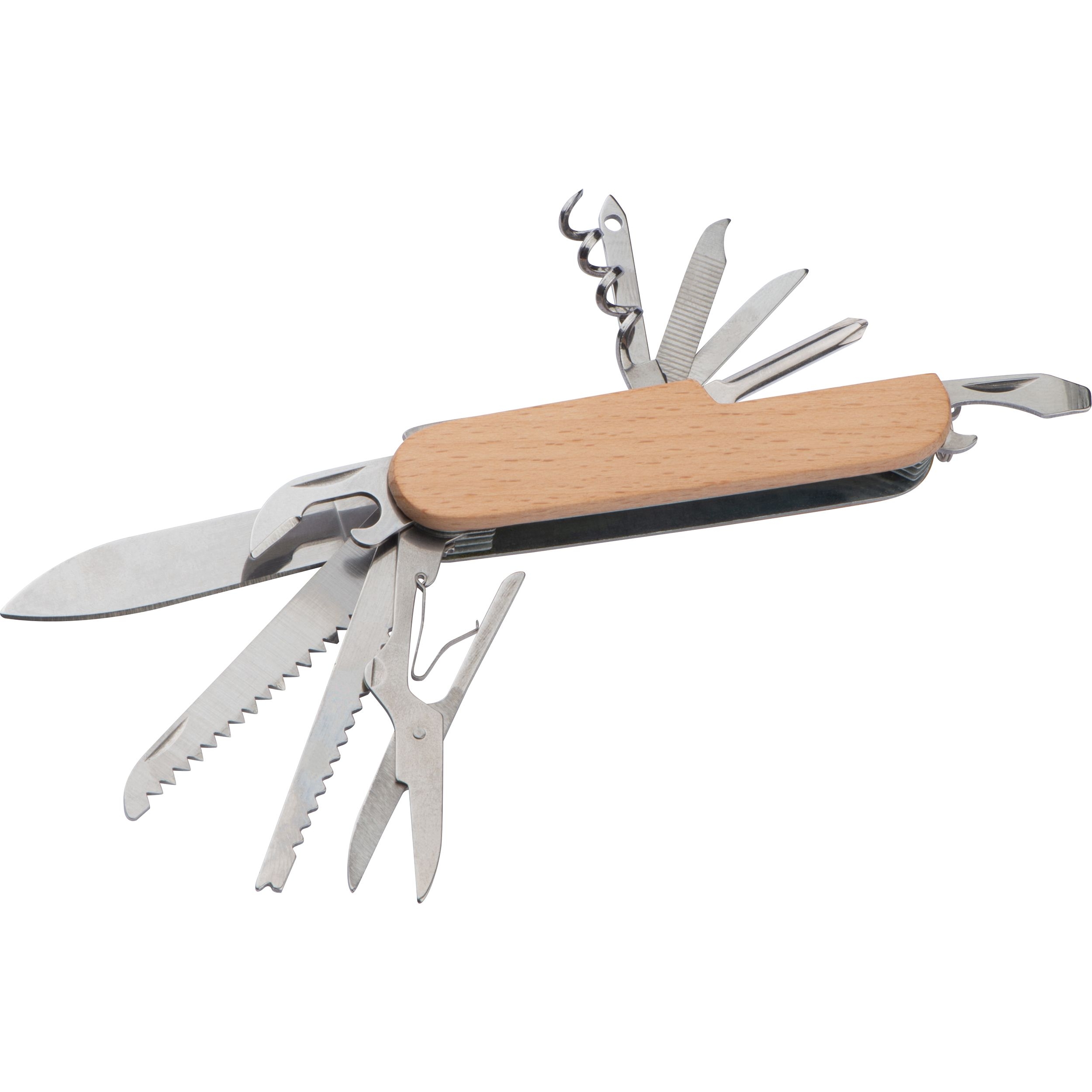 MA51899-13Taschenmesser aus Edelstahl mit Holzummantelung NAPOLEONE_ beige