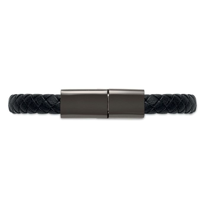 MO2646-03Fauleti Charge 60W Flecht-Armband-Ladekabel_ schwarz
