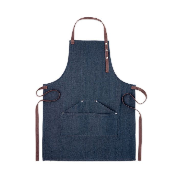 MO6264-04Denipur Kuechenschuerze Denim 240 g_m²_ blau