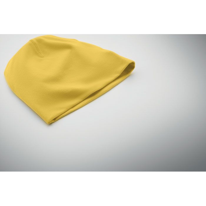 MO6645-08Lighty Unisex-Beanie Baumwolle_ gelb