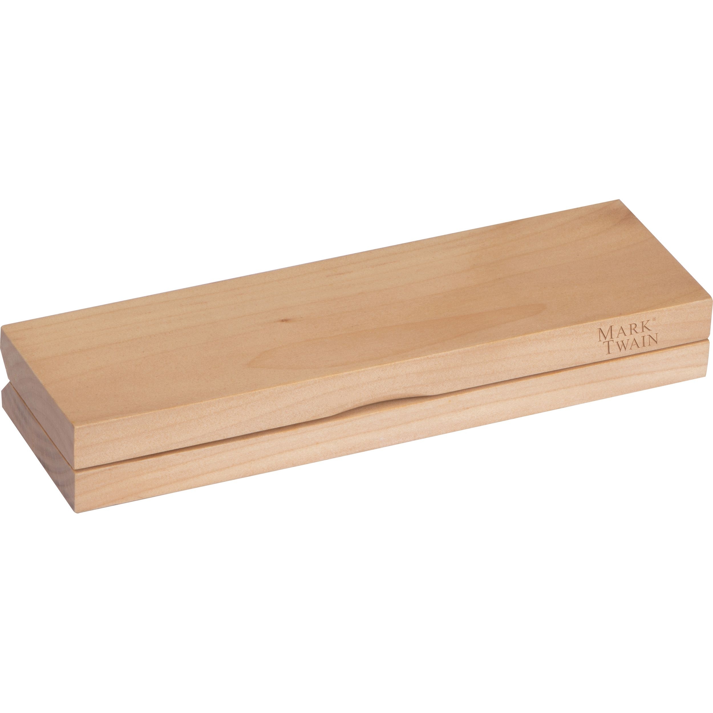 MA12532-13Mark Twain Schreibset aus Holz ROLAND_ beige
